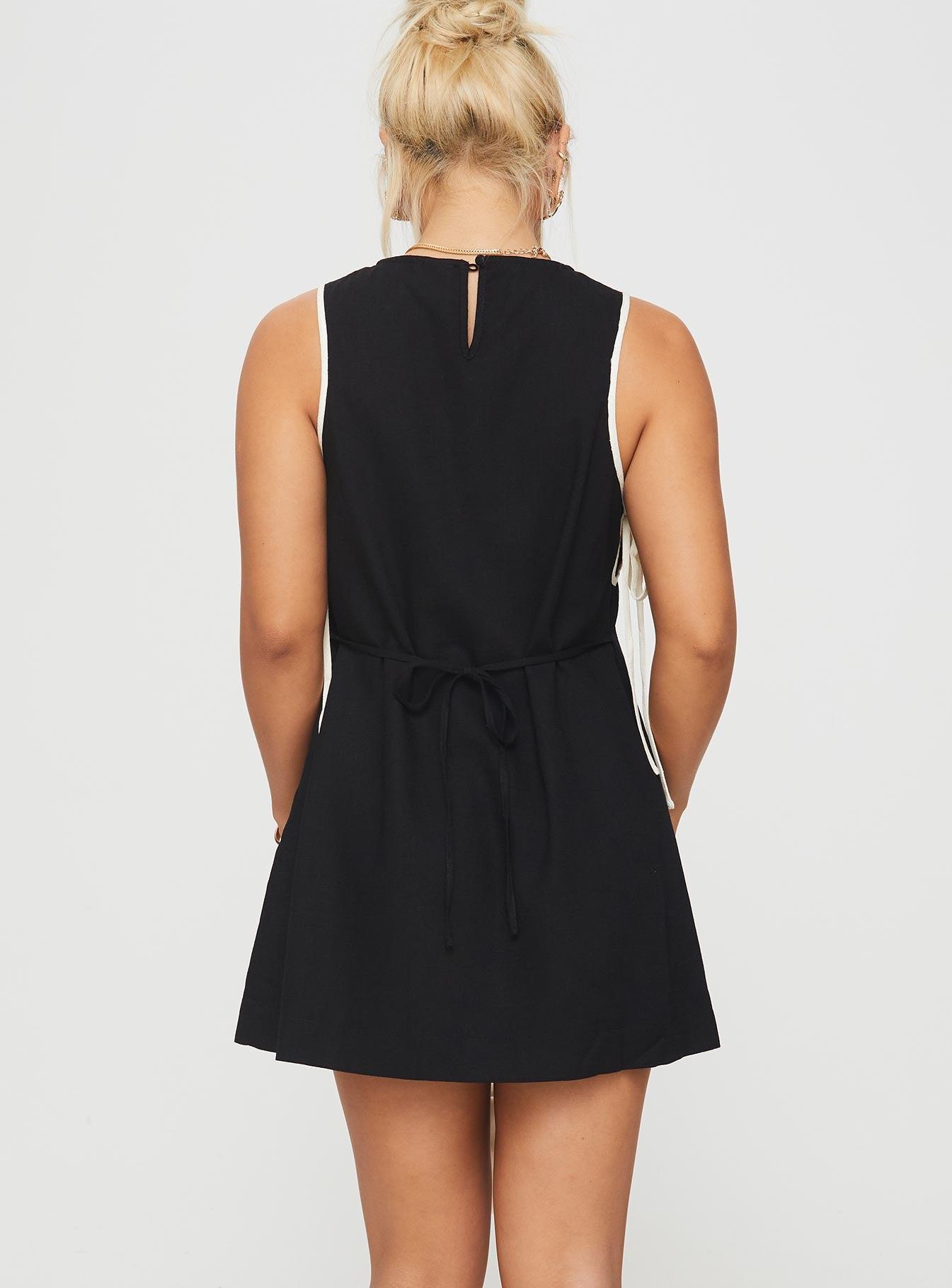 Boxay Mini Dress Black Product Image