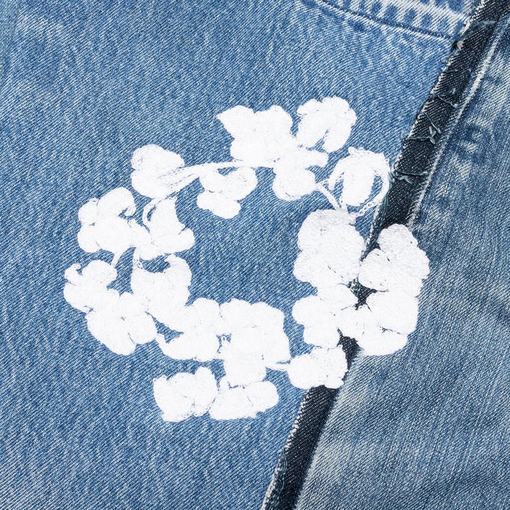 Readymade x Denim Tears CTN Wreath Track Jacket - Blue Male Product Image