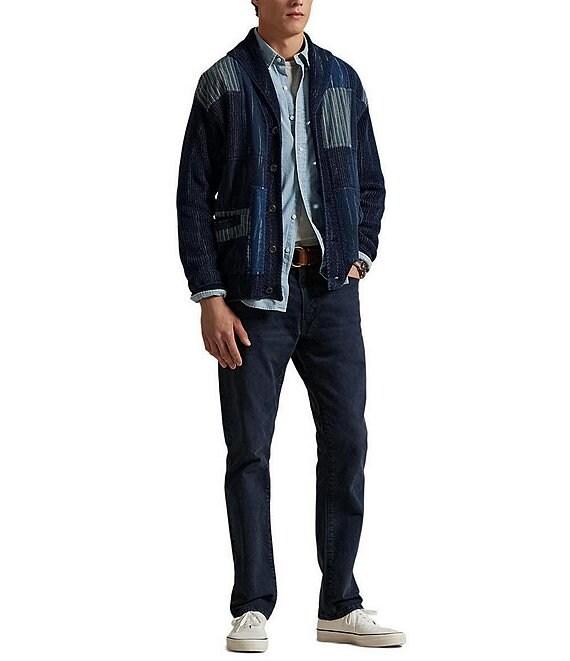 Polo Ralph Lauren Big & Tall Varick Slim-Straight Fit Stretch Jeans Product Image