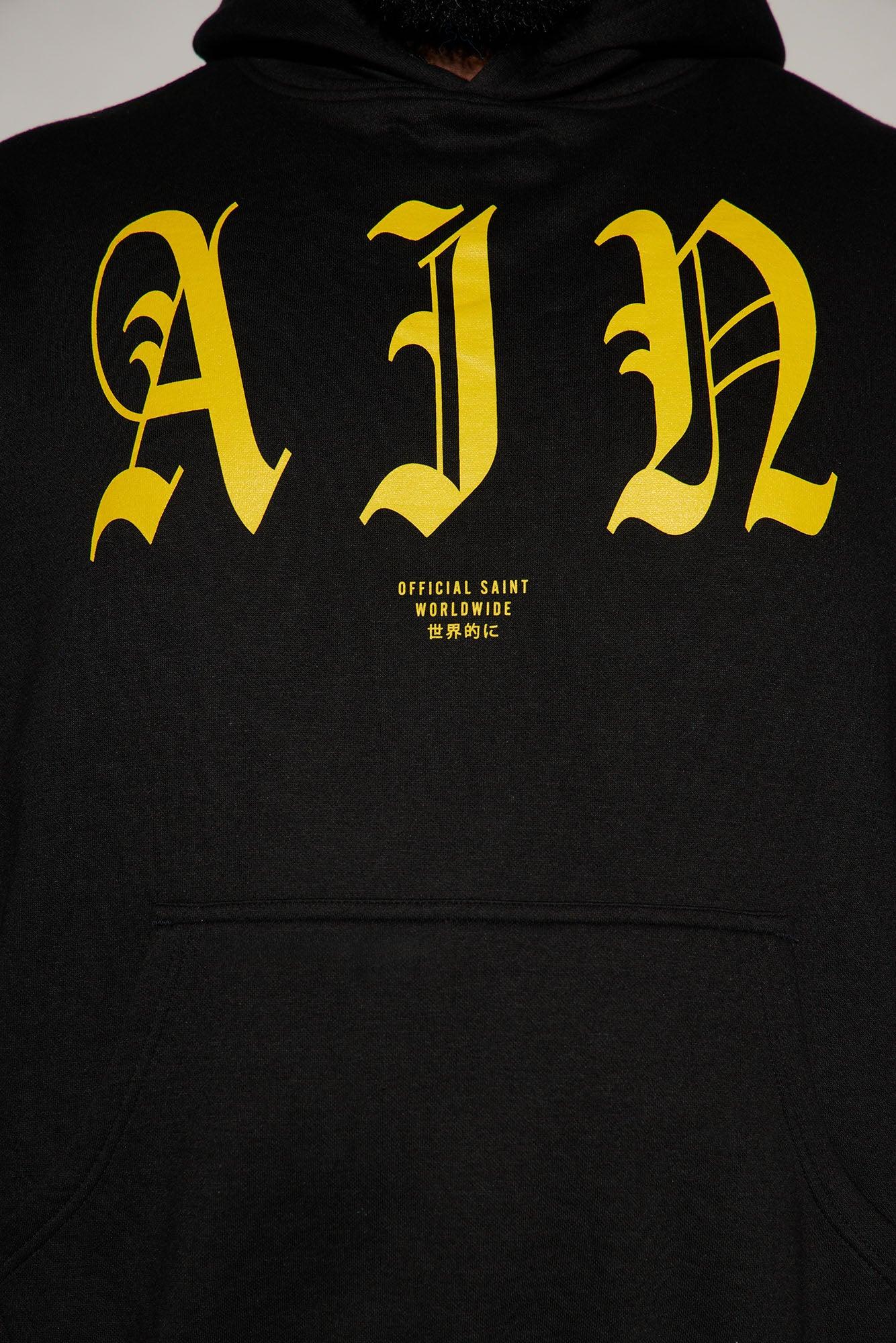 Official Saint Hoodie - Black Product Image