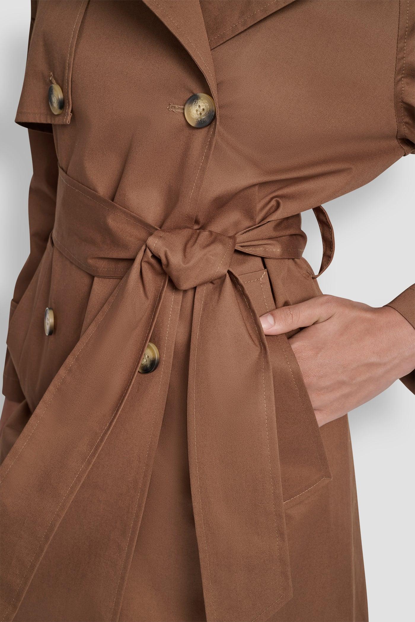 DOUBLE-BREASTED TRENCH COAT Product Image
