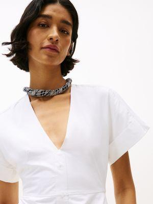 Cotton Poplin Midi Shirtdress Product Image