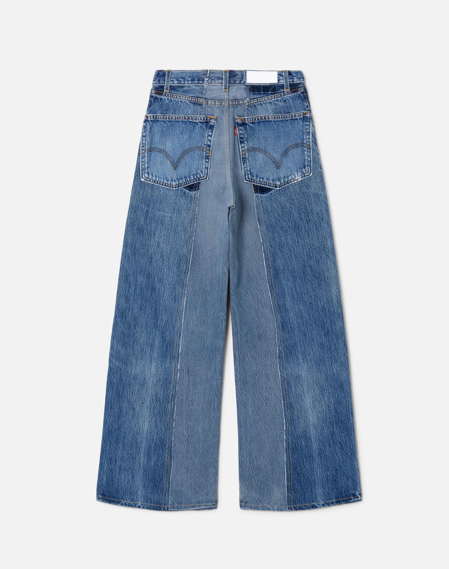 Levi's Fray Palazzo - Indigo Female Product Image