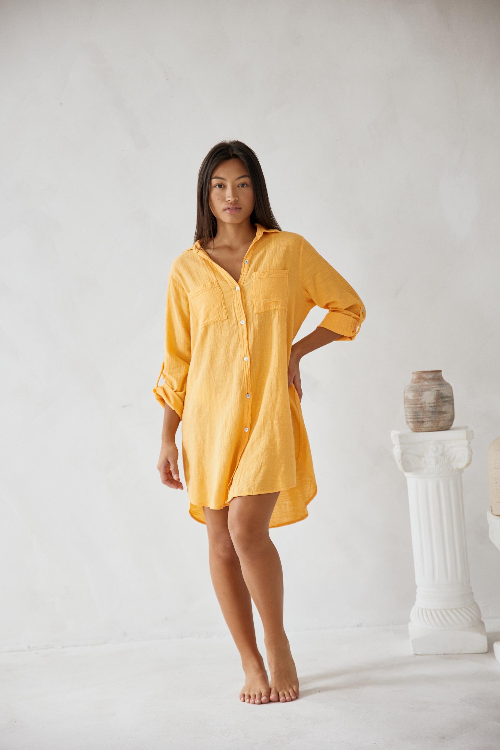 Cabana Shirt Dress Product Image