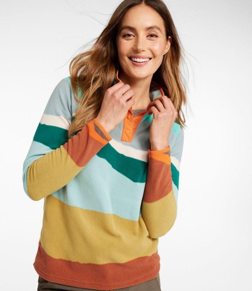 Women's All Season Access Fleece Pullover, Print Product Image