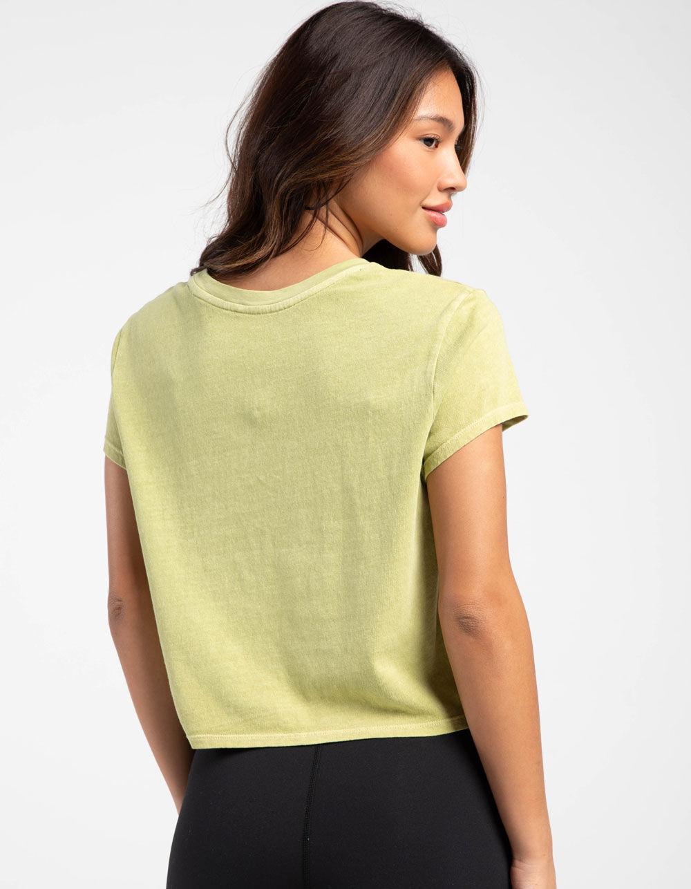 BILLABONG Dreamer Womens Crop Tee - MOSS Product Image