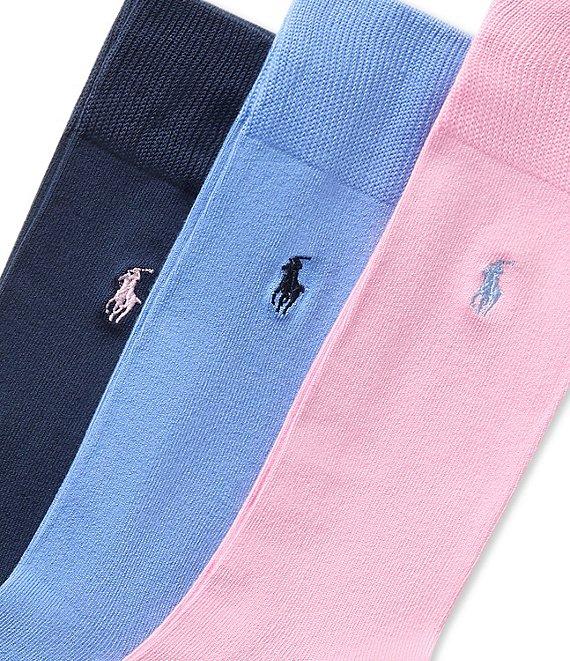 Polo Ralph Lauren Super Soft Dress Socks 3-Pack Product Image