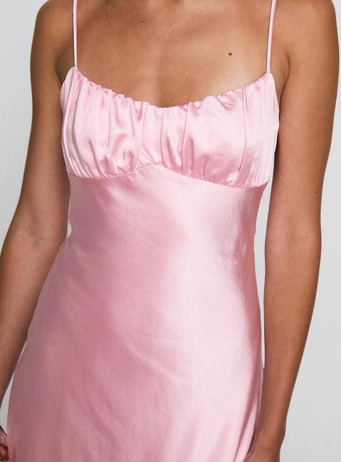 Penelopi Maxi Dress Pink Product Image