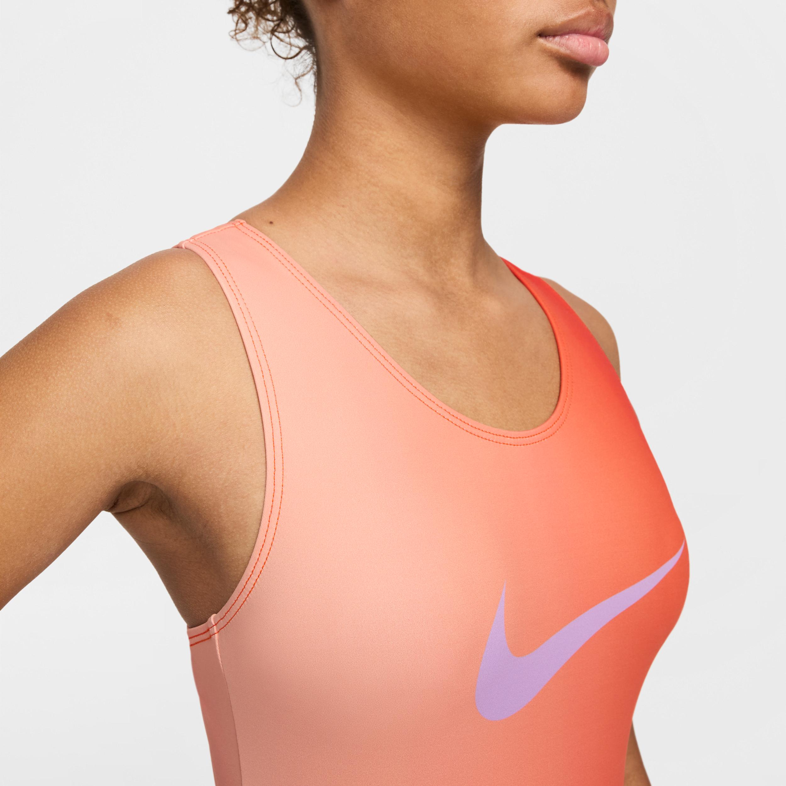 Nike Womens Gymnastics Sunrise Ombre Performance Leotard | NKA018-888 Product Image