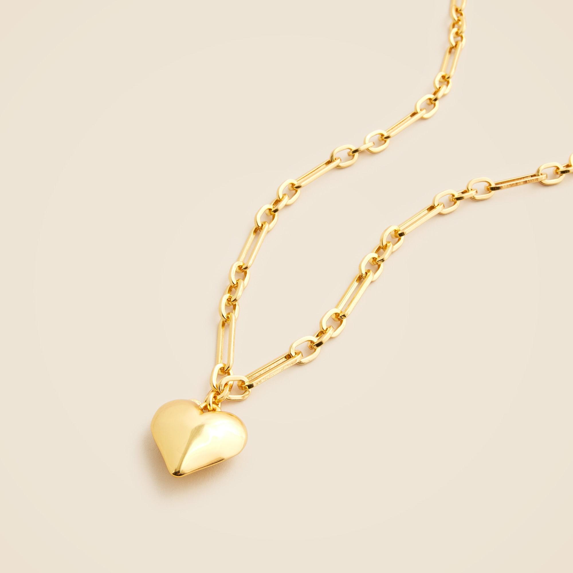 Heart pendant chain necklace Product Image