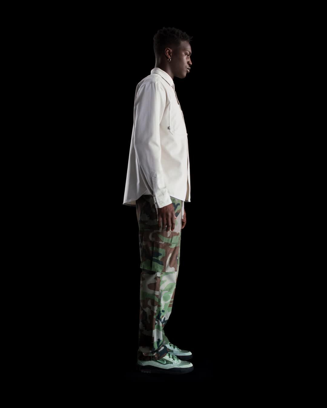 Men's Nike SB Long-Sleeve Woven Skate Top Product Image