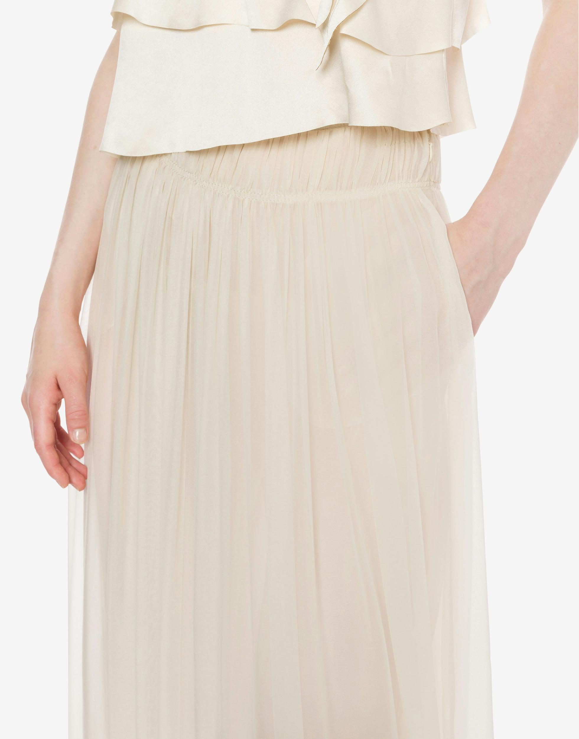 Organic chiffon skirt Product Image