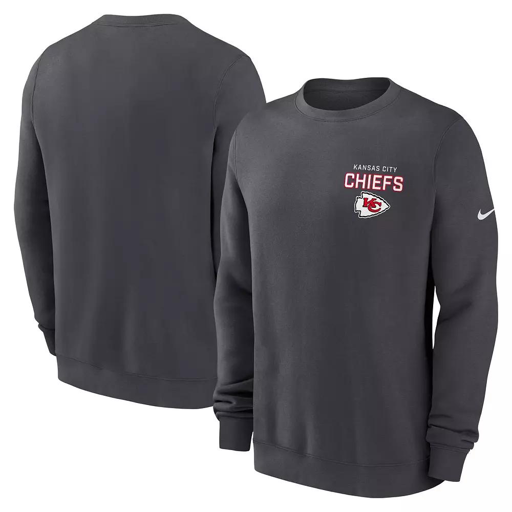 Men's Nike Black Arizona Cardinals Primetime Club Fleece Pullover Sweatshirt,  Product Image