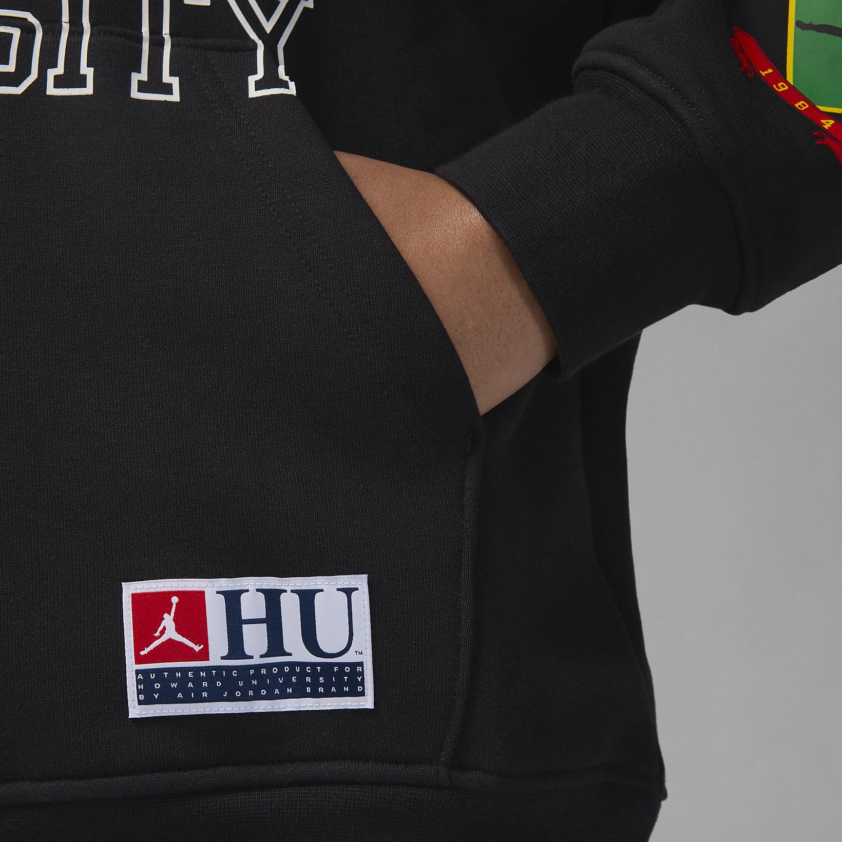 Jordan x Howard University Men's Fleece Pullover Hoodie Product Image
