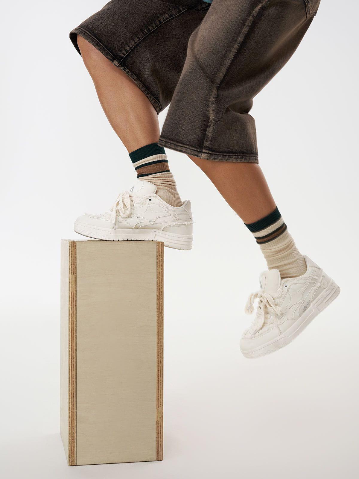 StarryClimb Star Appliqué Skate Shoes Product Image