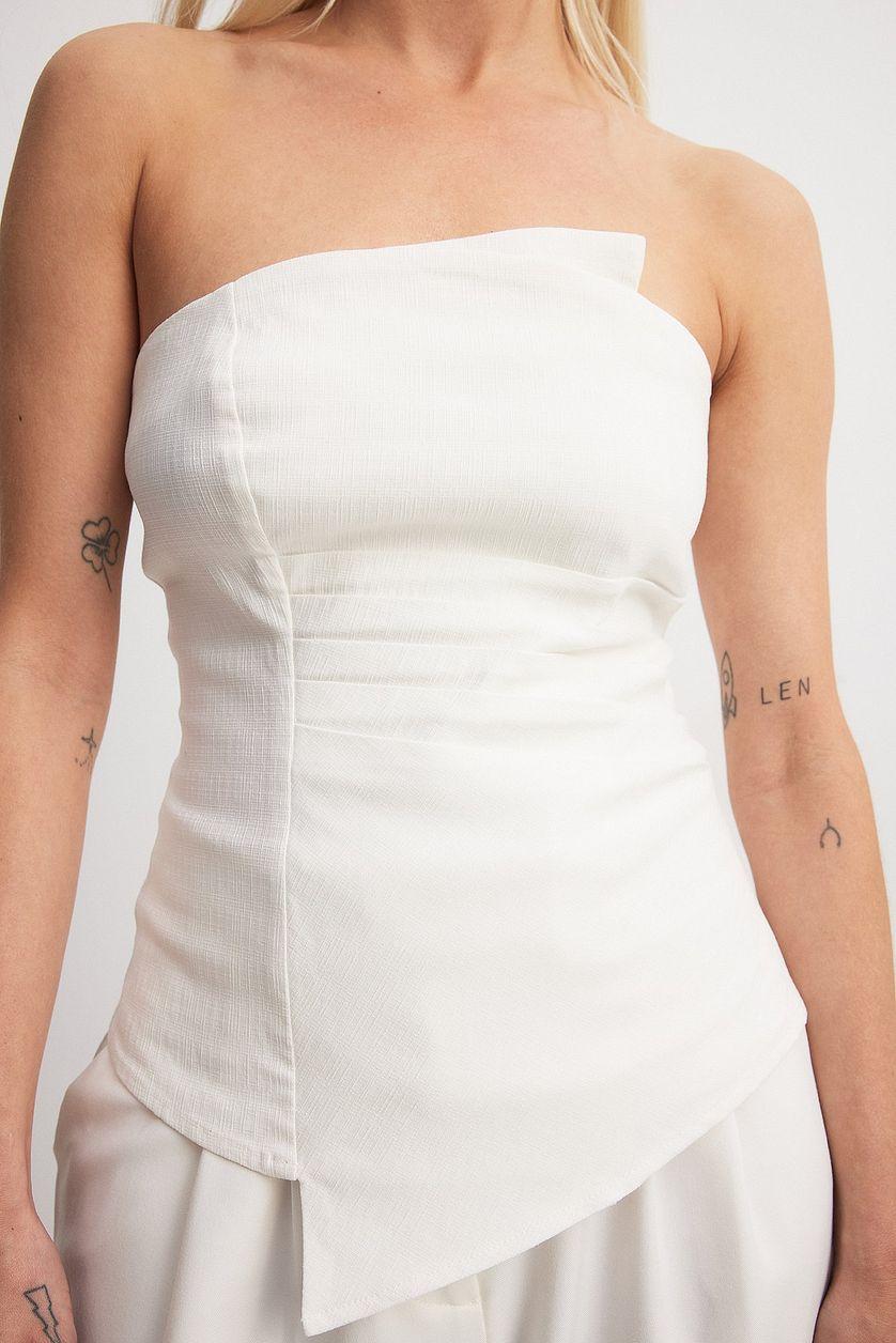 Pleat Detail Corset Top Product Image