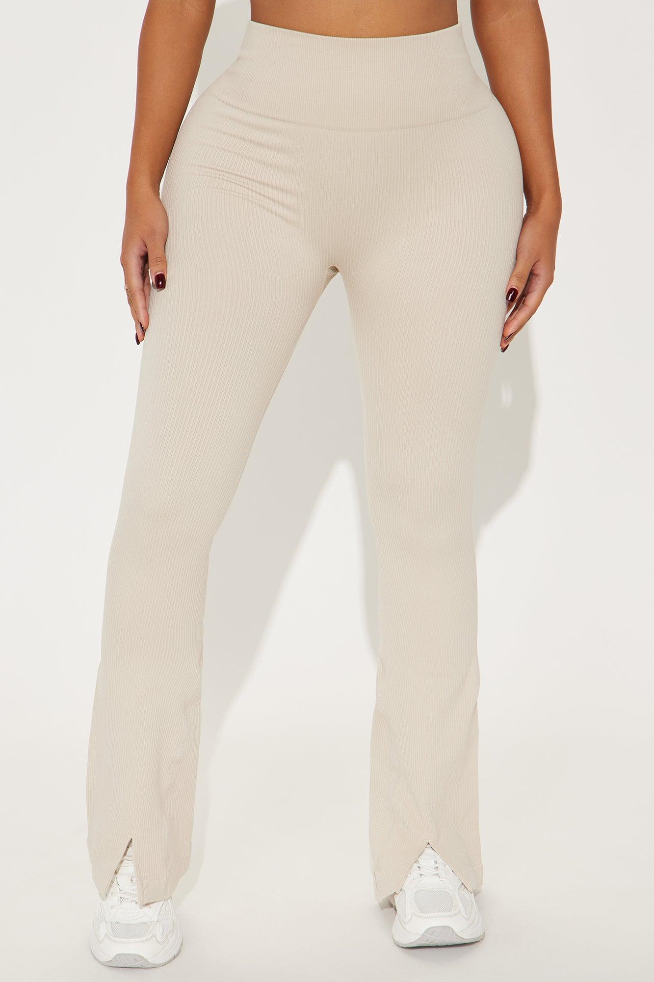 Reach Up Effortless Seamless Active Legging - Light Taupe Product Image