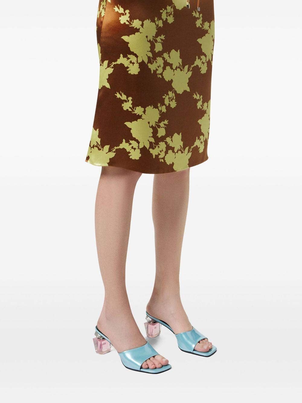 70mm Bright Crystal sandals Product Image