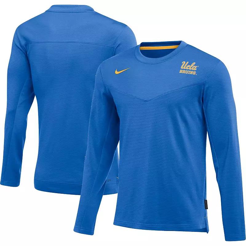 Men's Nike Blue UCLA Bruins 2022 Game Day Sideline Performance Long Sleeve T-Shirt,  Product Image