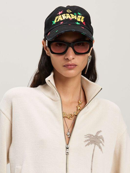 PALMS KNIT TRACK TOP Product Image