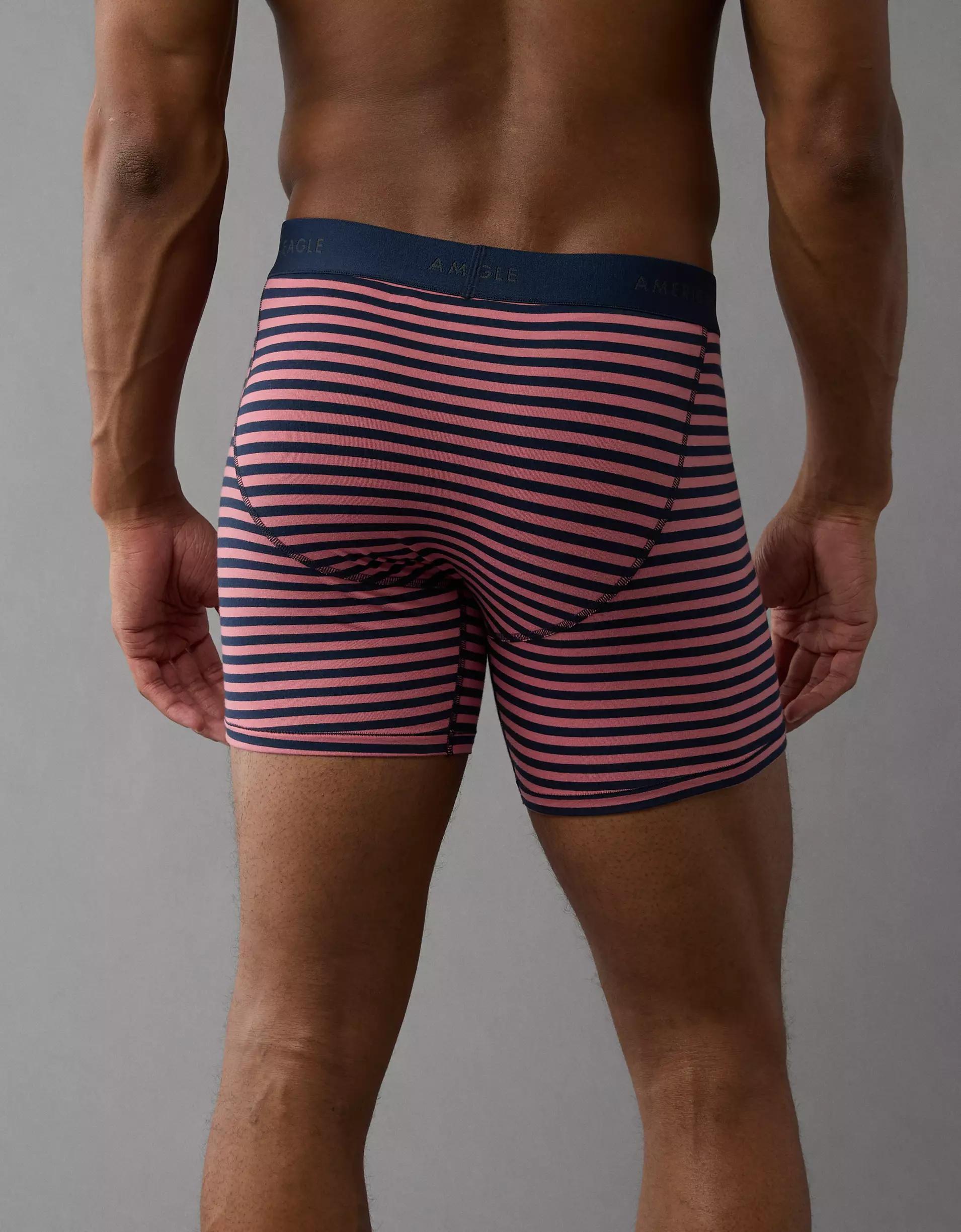 AEO Men's Striped 6" Classic Boxer Brief Product Image