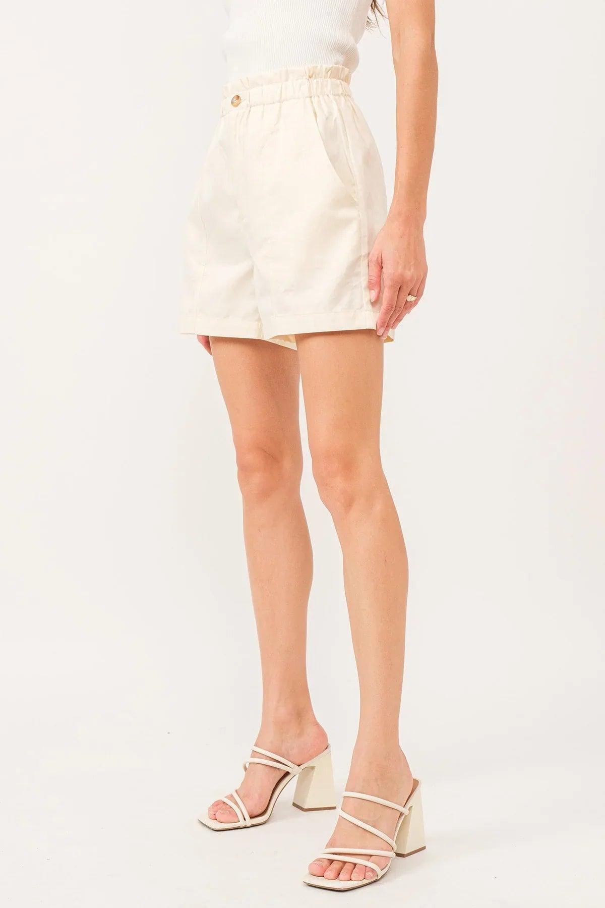 Paperbag Waist Shorts Product Image