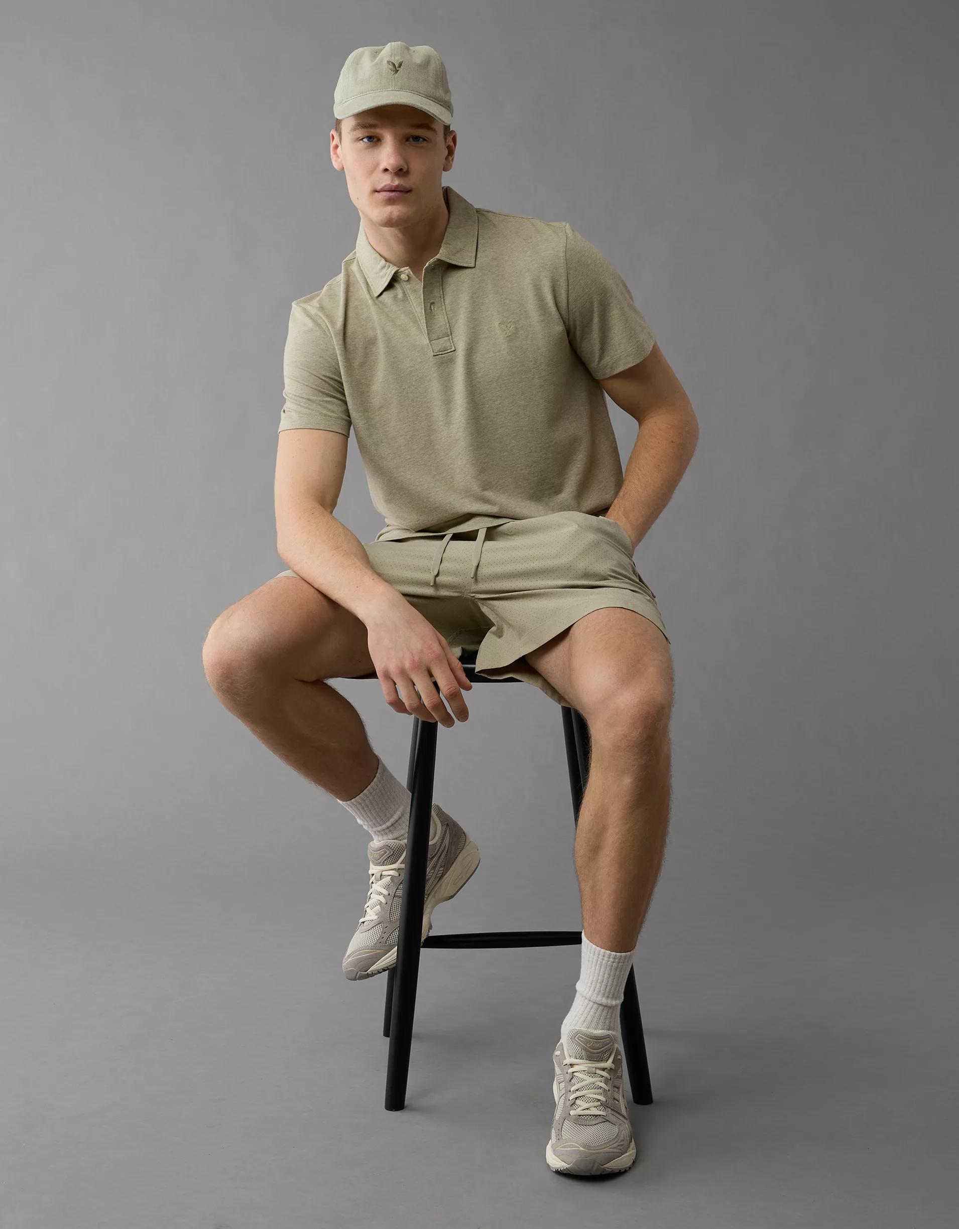 AE 24/7 Club Logo Polo Shirt Product Image