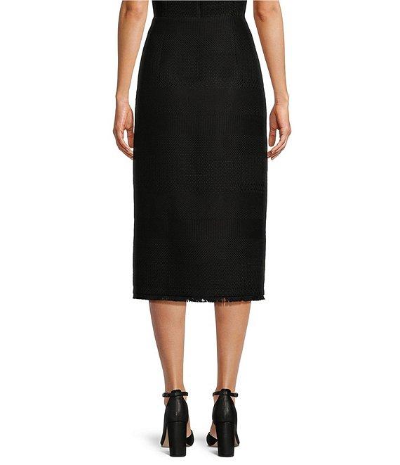 Antonio Melani Murielle Tweed Midi Skirt Product Image