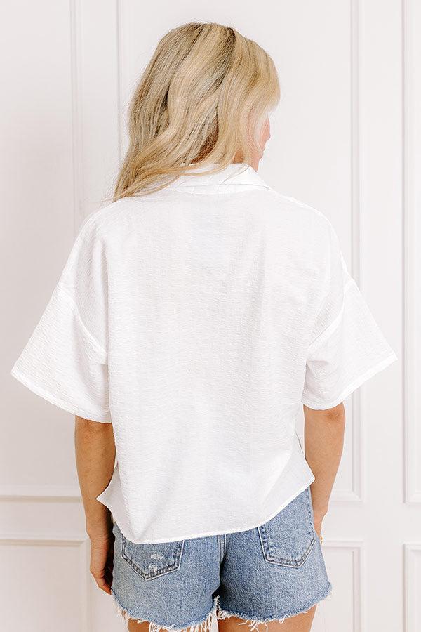 Little Coastal Town Button Up Product Image