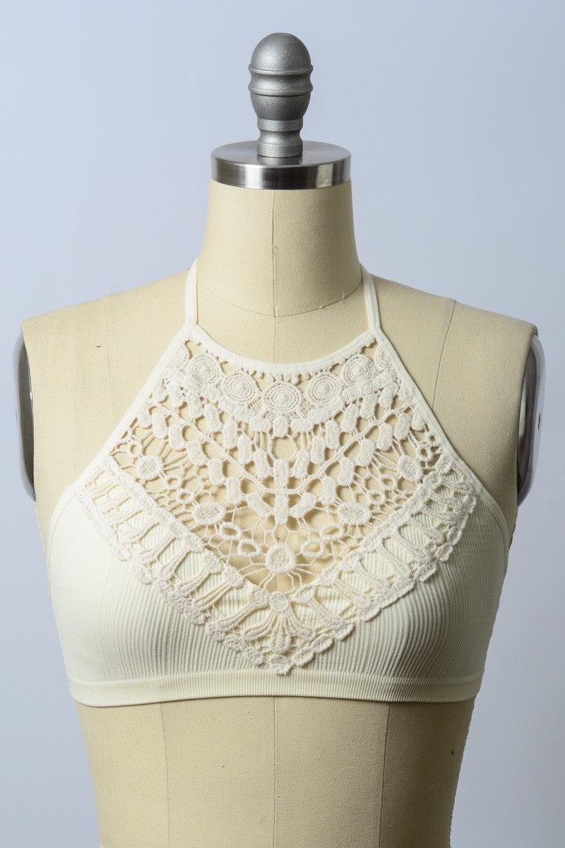 Boho Crochet Bralette Product Image