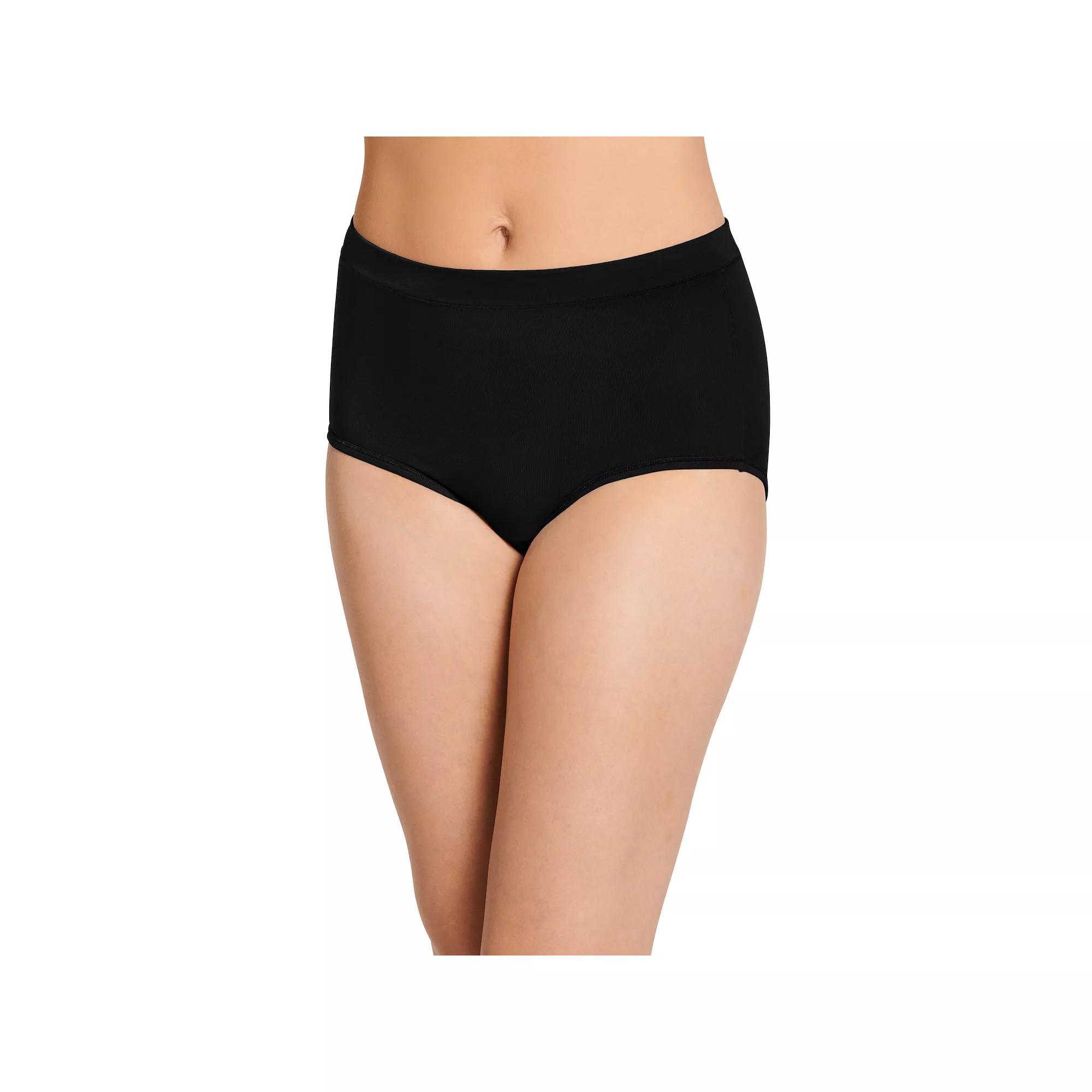 Women's Jockey® Cotton Stretch Brief Panty 1556, Gray Grey Product Image