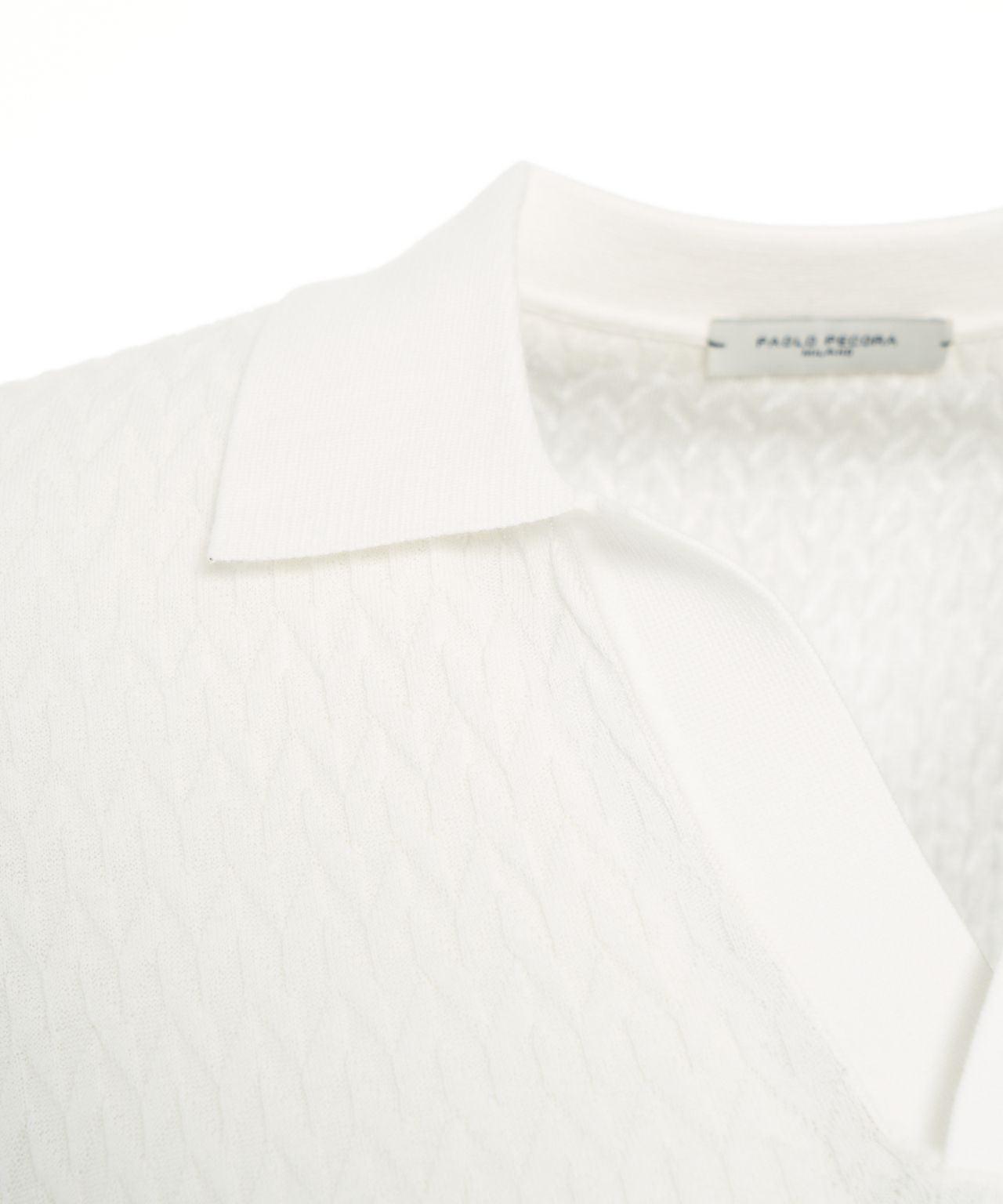 Knitted polo shirt Product Image