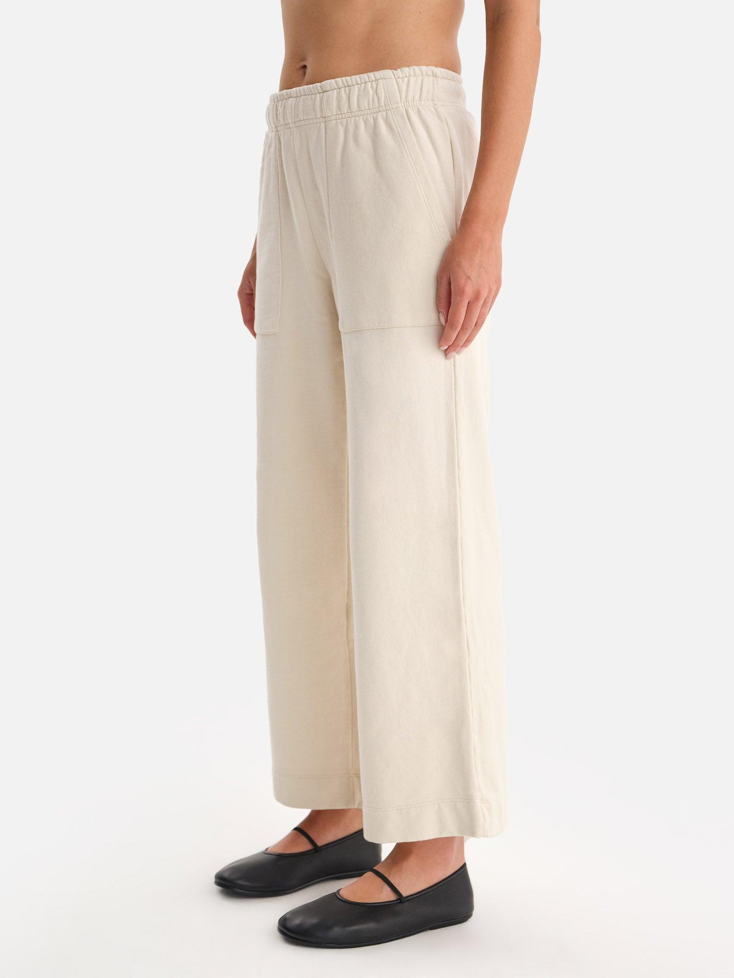 Organic Fleece Wide Leg Pant Female Product Image