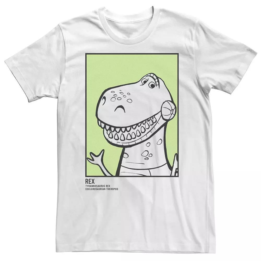 Big & Tall Disney / Pixar Toy Story Rex ID Card Tee, Men's,  Product Image