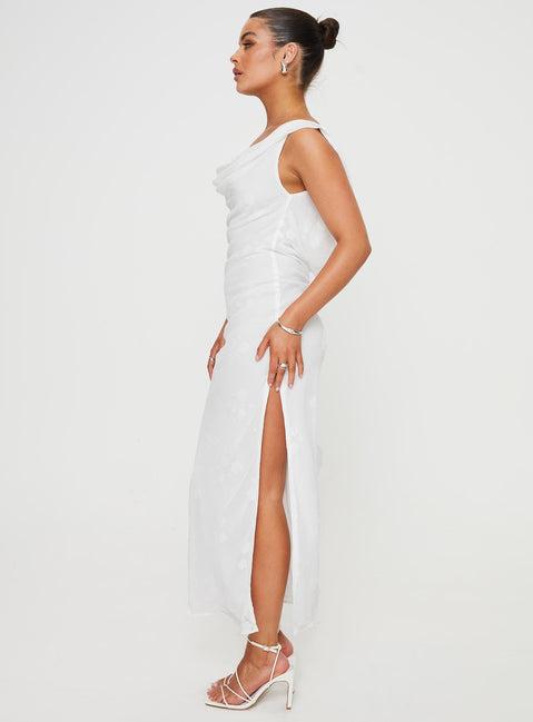 Contessa Maxi Dress White Product Image