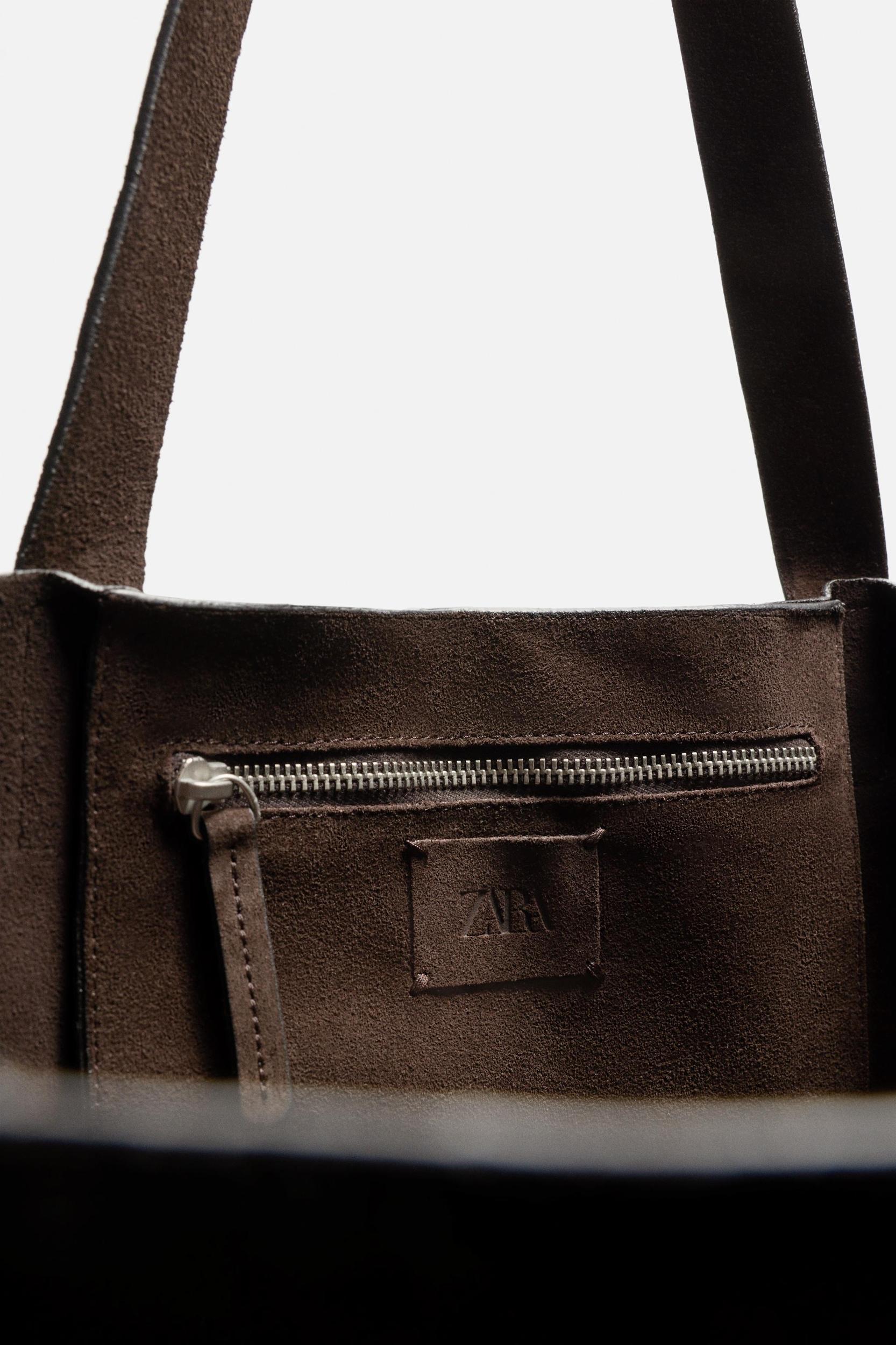 LEATHER SHOPPER BAG Product Image