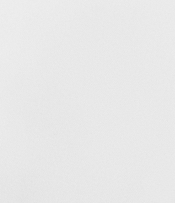 Belle by Badgley Mischka Draped Boat Neck 3/4 Sleeve Blouson Dress Product Image