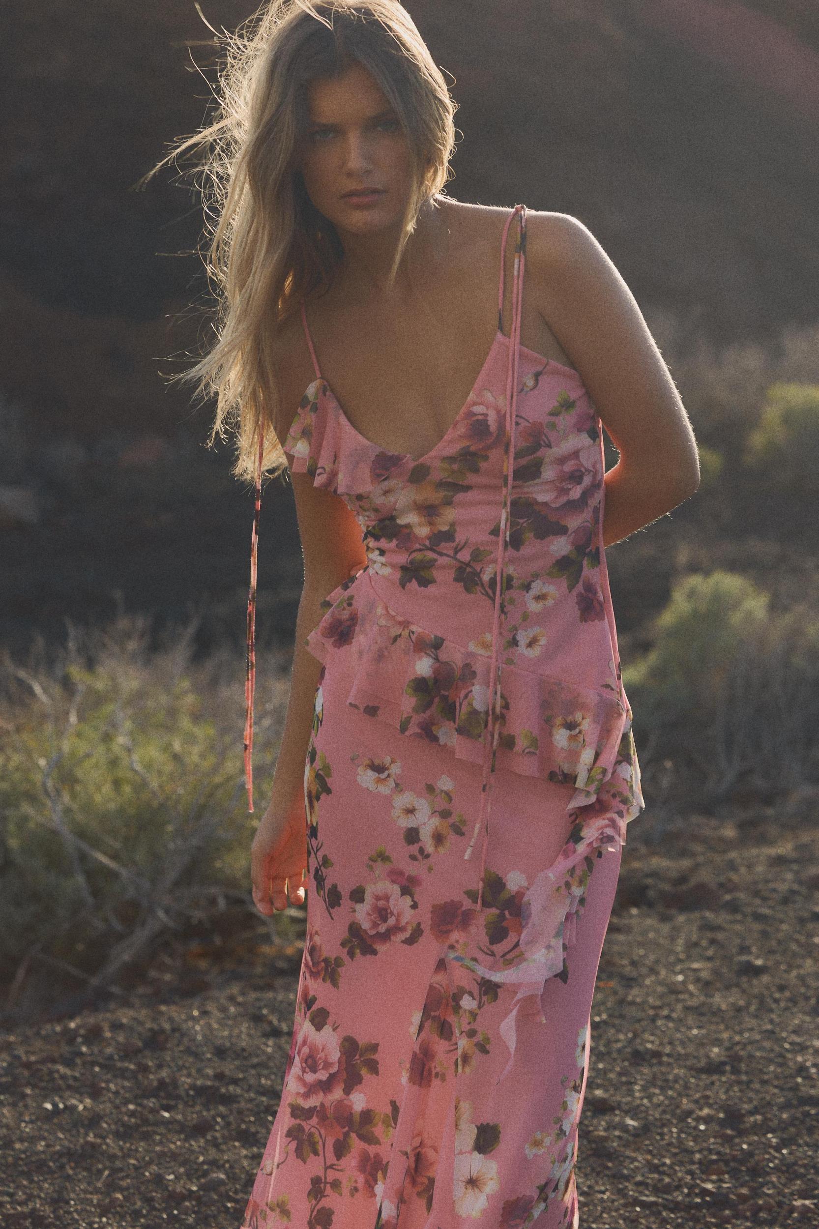 PRINTED TULLE CAMISOLE Product Image