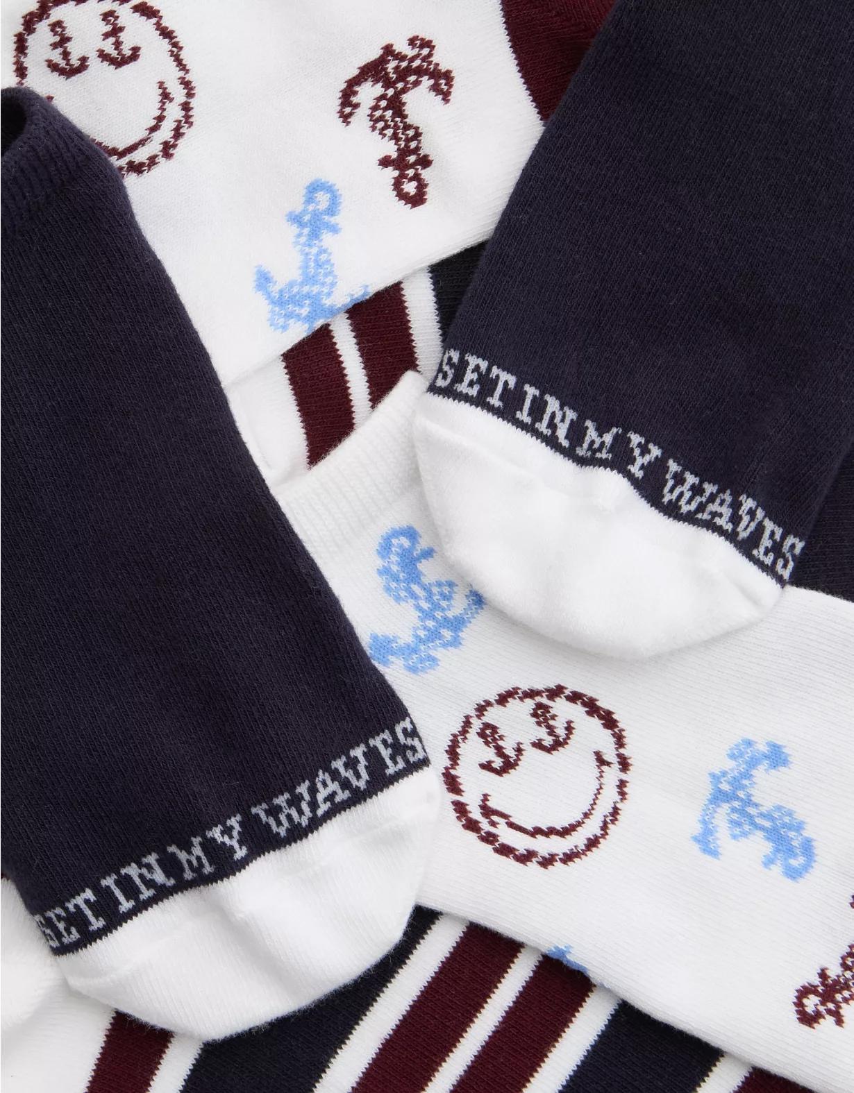 Aerie Ankle Sock 3-Pack Product Image