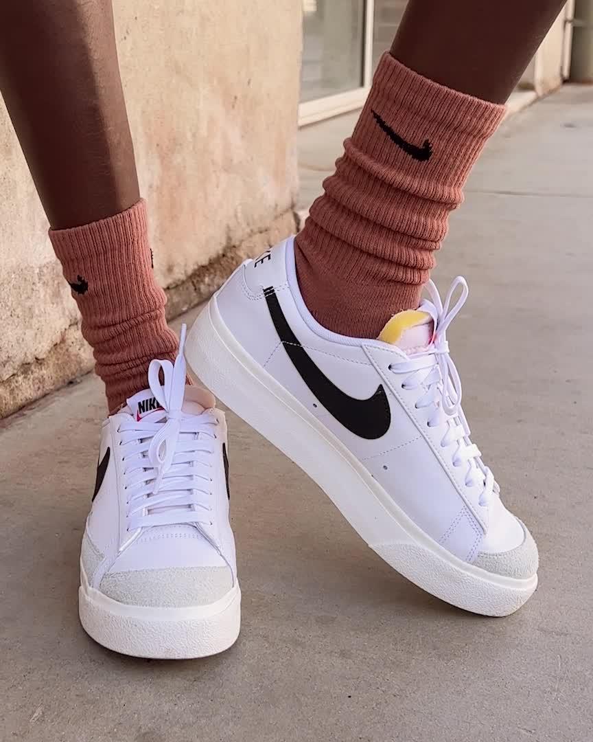 Nike Women's Blazer Low Platform Shoes Product Image