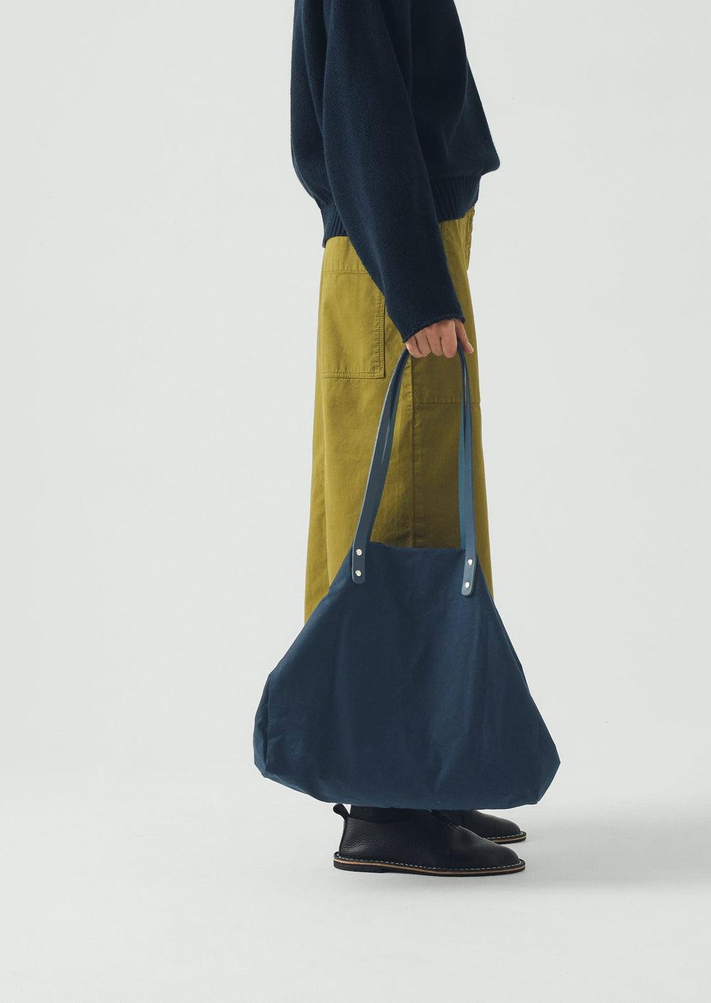 Kate Sheridan Waxed Canvas Tote | Midnight Product Image