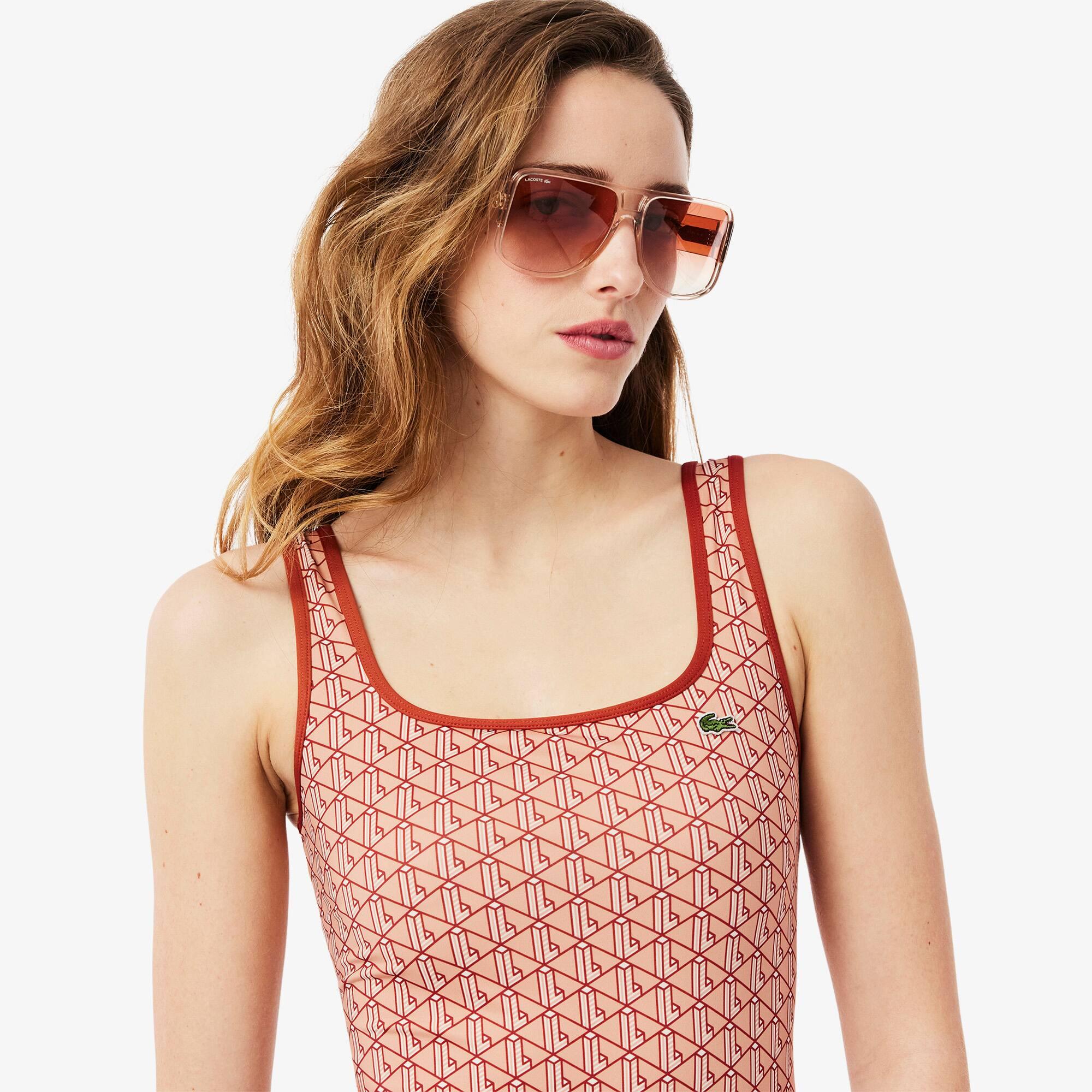 Printed One Piece Swimsuit Product Image