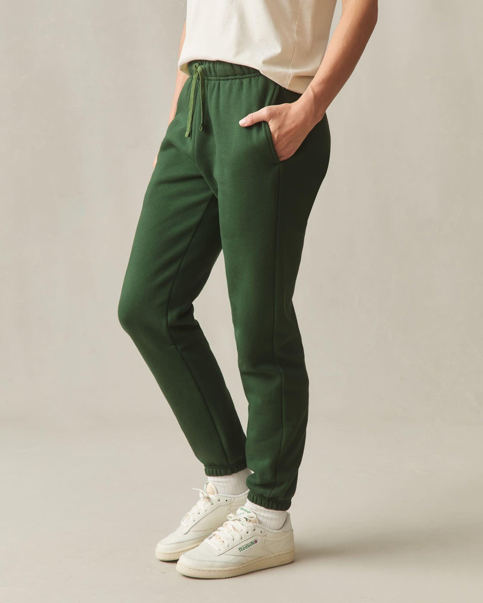 Women's Classic Sweatpant - Green Moss Product Image