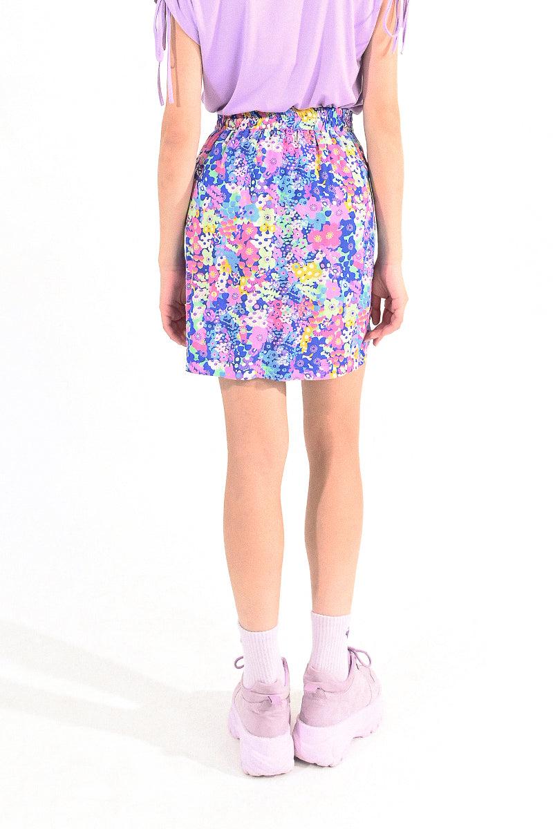 FLORAL MINI SKIRT Product Image