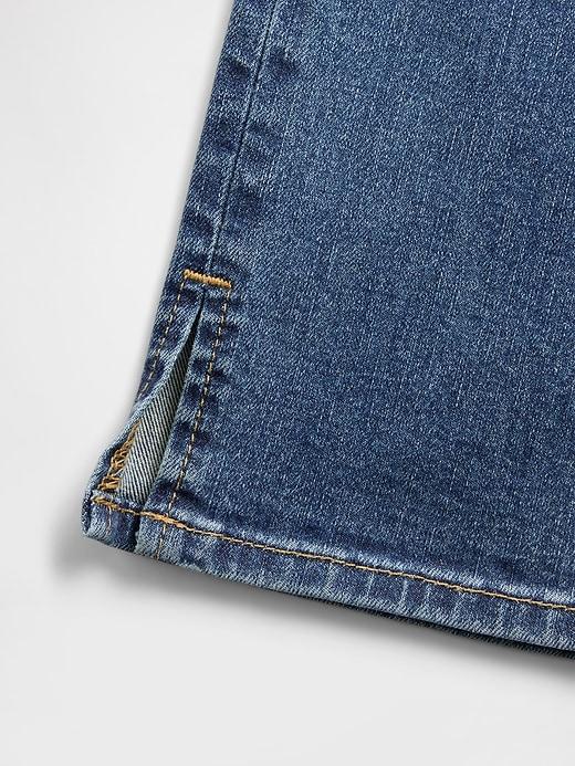 High Rise Capri Jeans Product Image