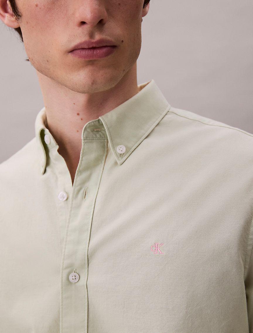 Solid Oxford Classic Button-Down Shirt Product Image