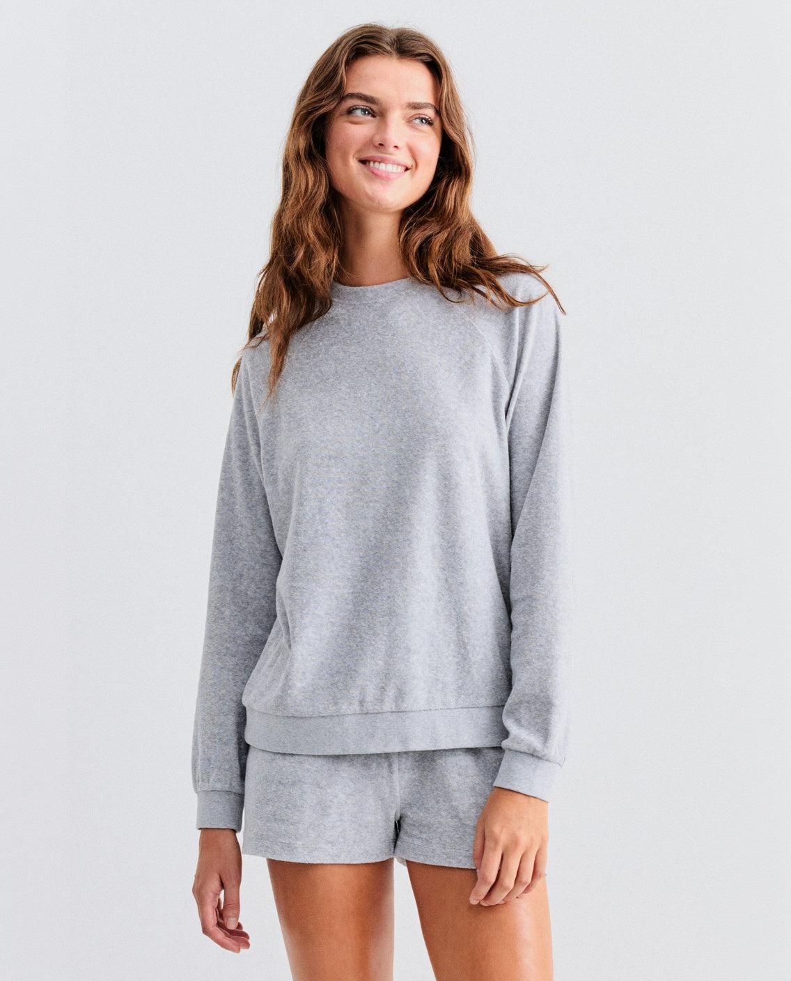 The Terry Franny - Heather Grey Female Product Image