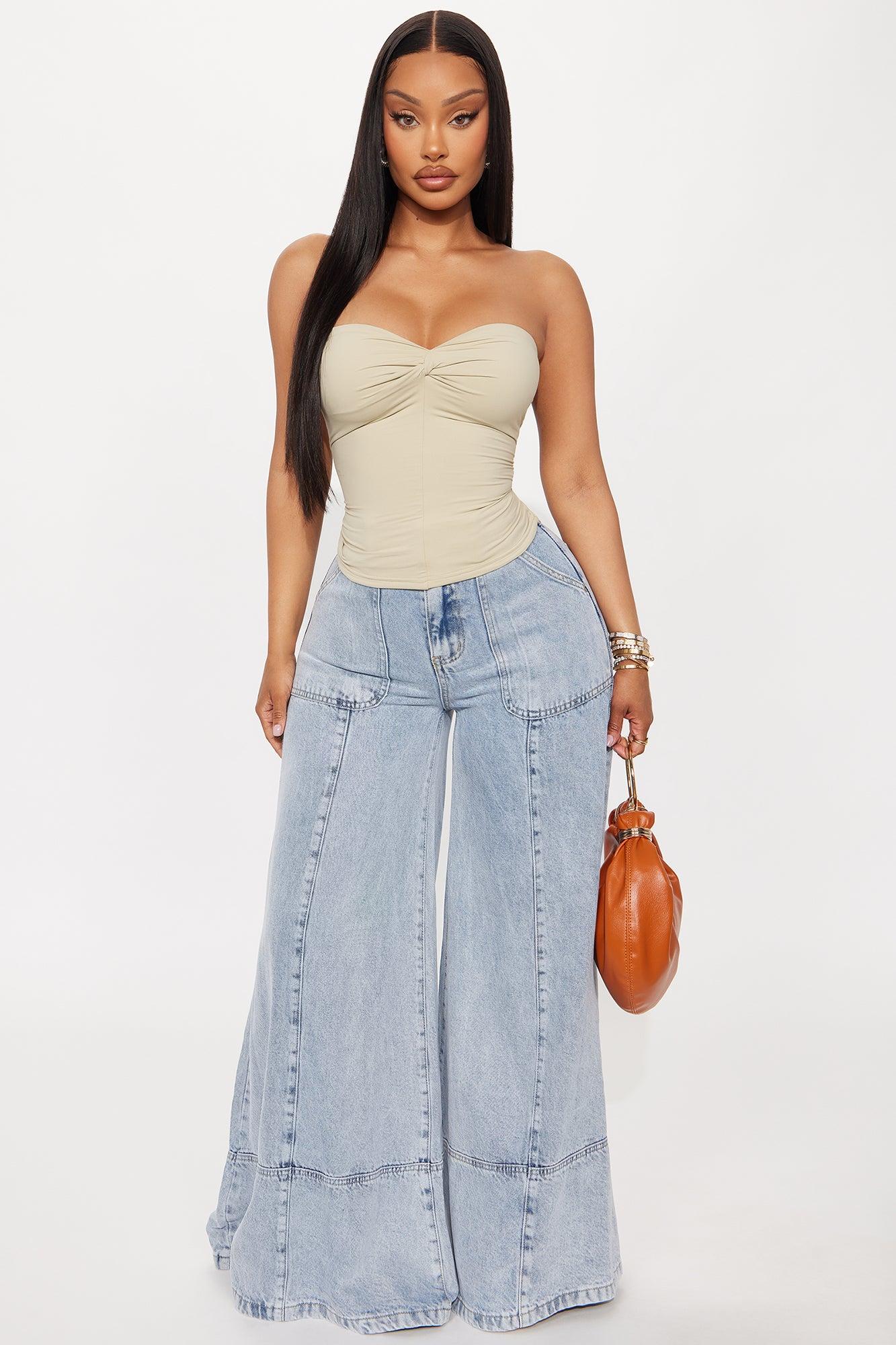 Second Skin Twist Tube Top - Stone Female Product Image