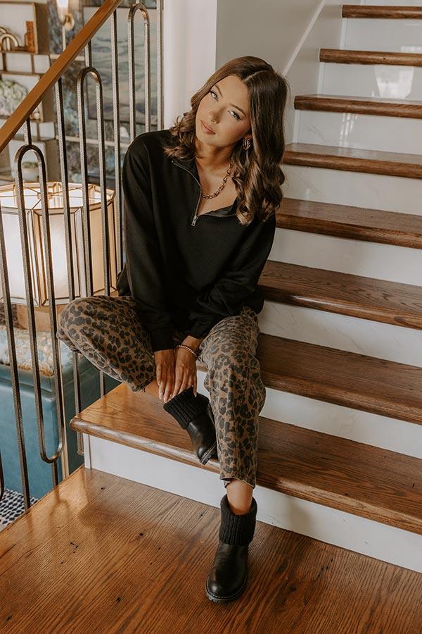 The Dolly High Waist Barrel Leg Jean Product Image