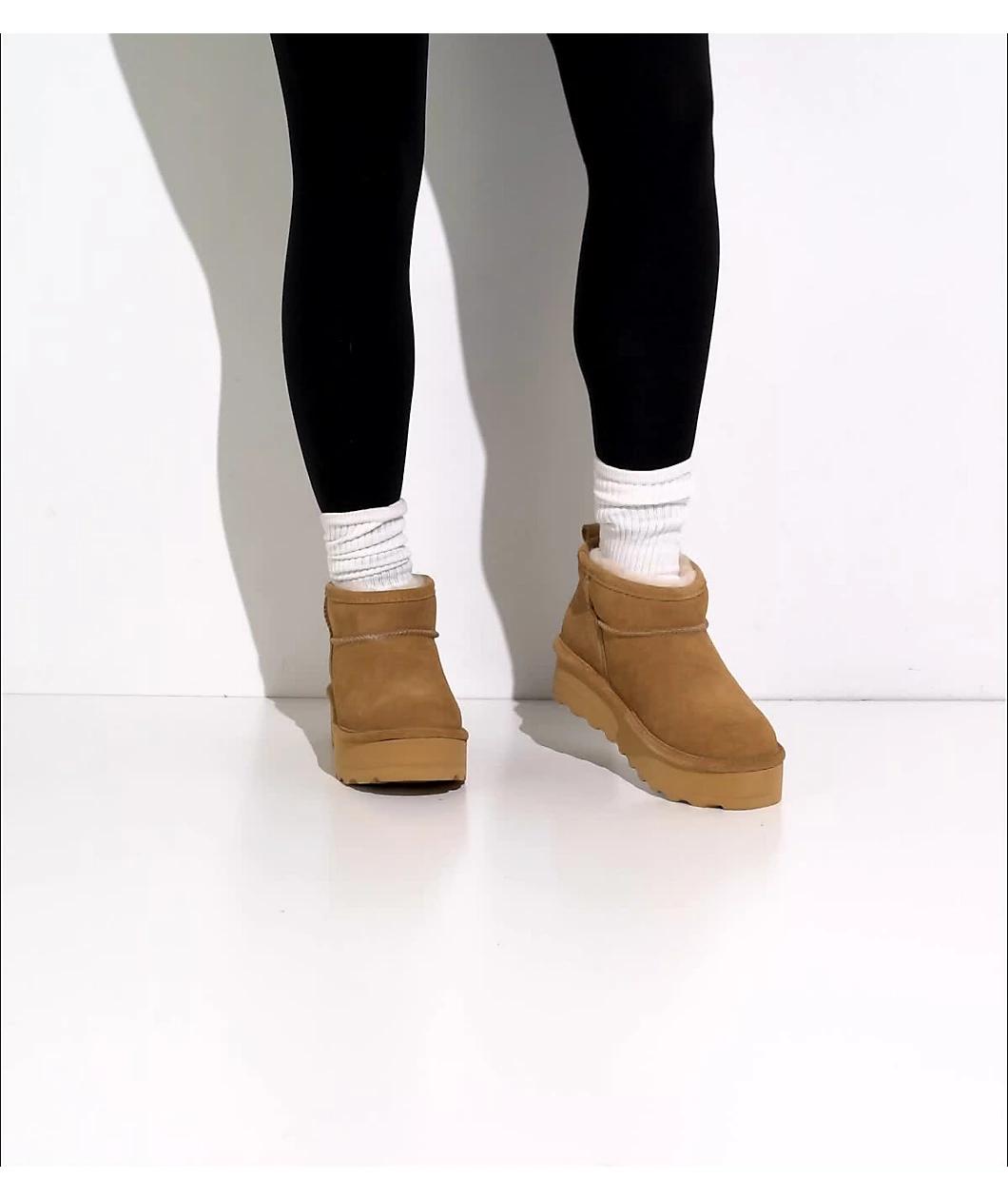Bearpaw Retro Shorty Iced Coffee Boots Product Image